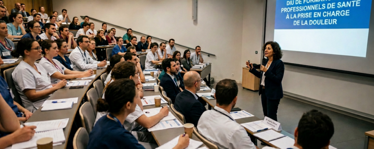 DIU de formation des professionnels de santé à la prise en charge de la douleur DIU de formation des professionnels de santé à la prise en charge de la douleur